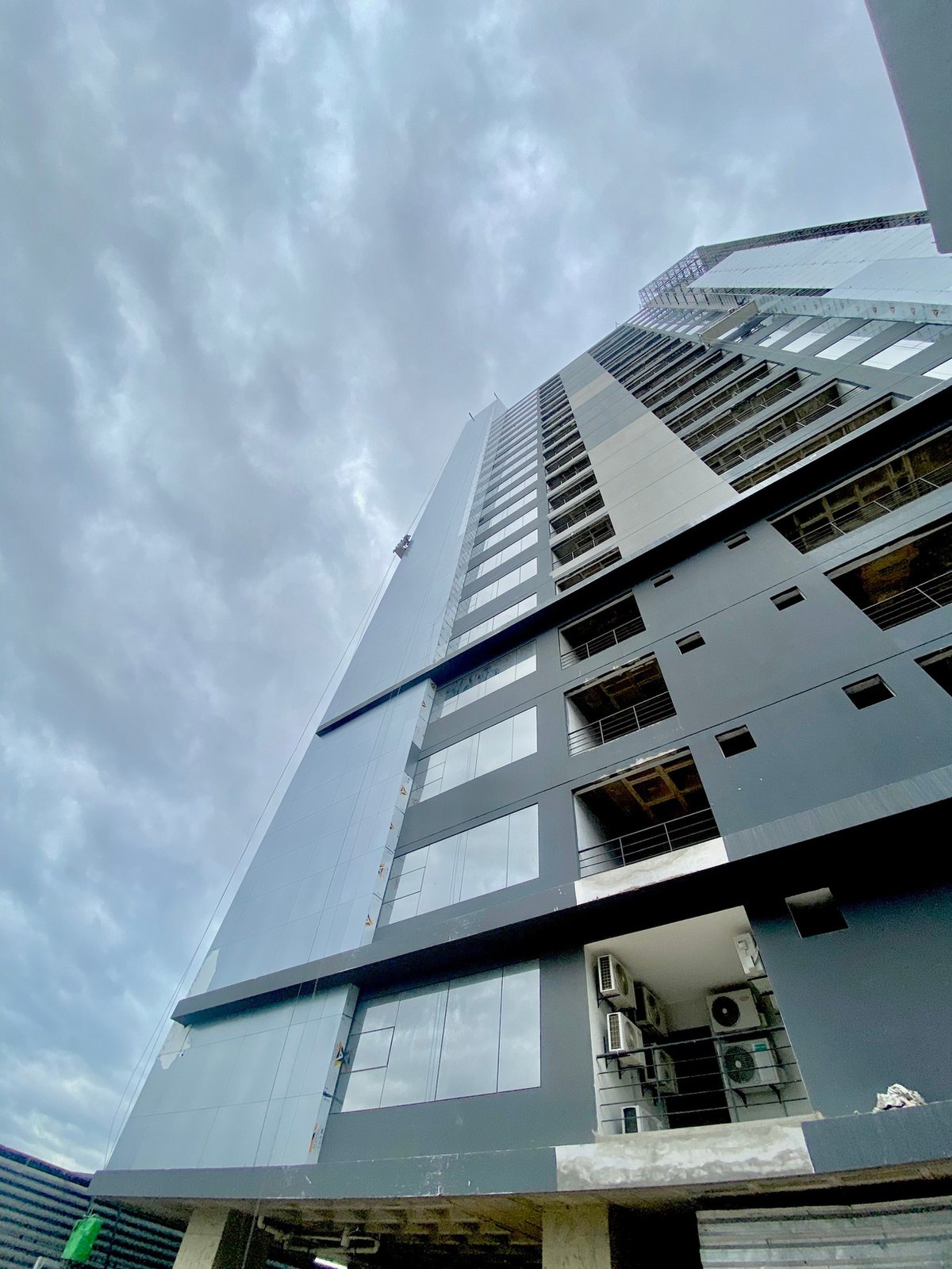Edificio residencial en altura terminado